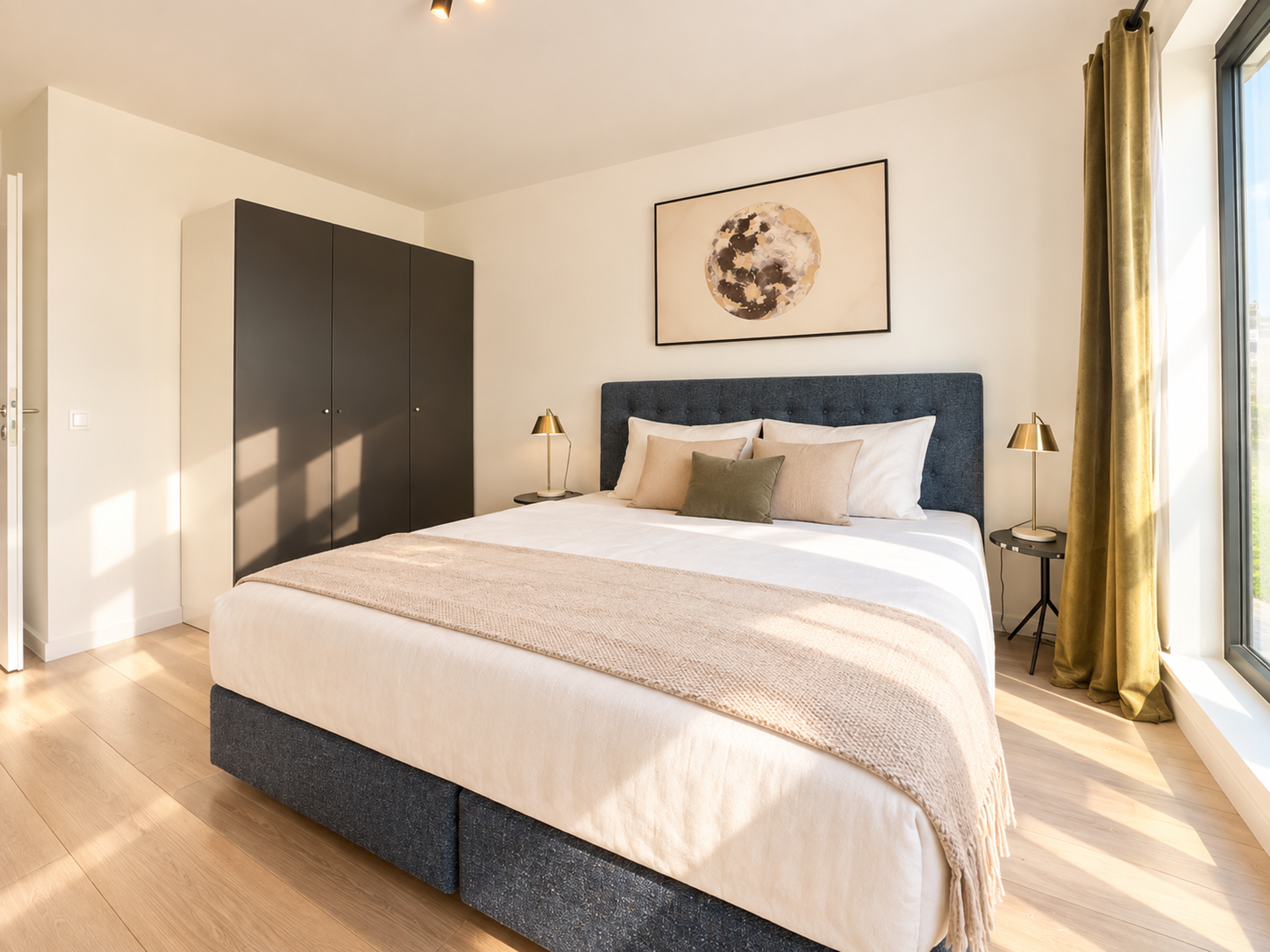 appartement 1.490 € Bruxelles Rue Stephanie 108 - 1020 Bruxelles Proximité EEB4 | Bathim vous présente un magnifique appartement meublé de deux chambres parfaitement localisé à Laeken à proximité de l — Appartement à louer à Brussels