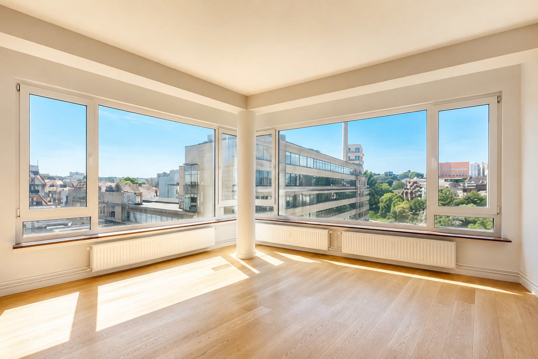 appartement 1.395 € Ixelles Place Flagey 21 - 1050 Ixelles Appartement 2 chambres avec terrasses – Place Flagey Idéalement situé au cœur de la Place Flagey, au 6ᵉ étage d’un élégant immeuble, ce bel a — Logement à louer à Brussels