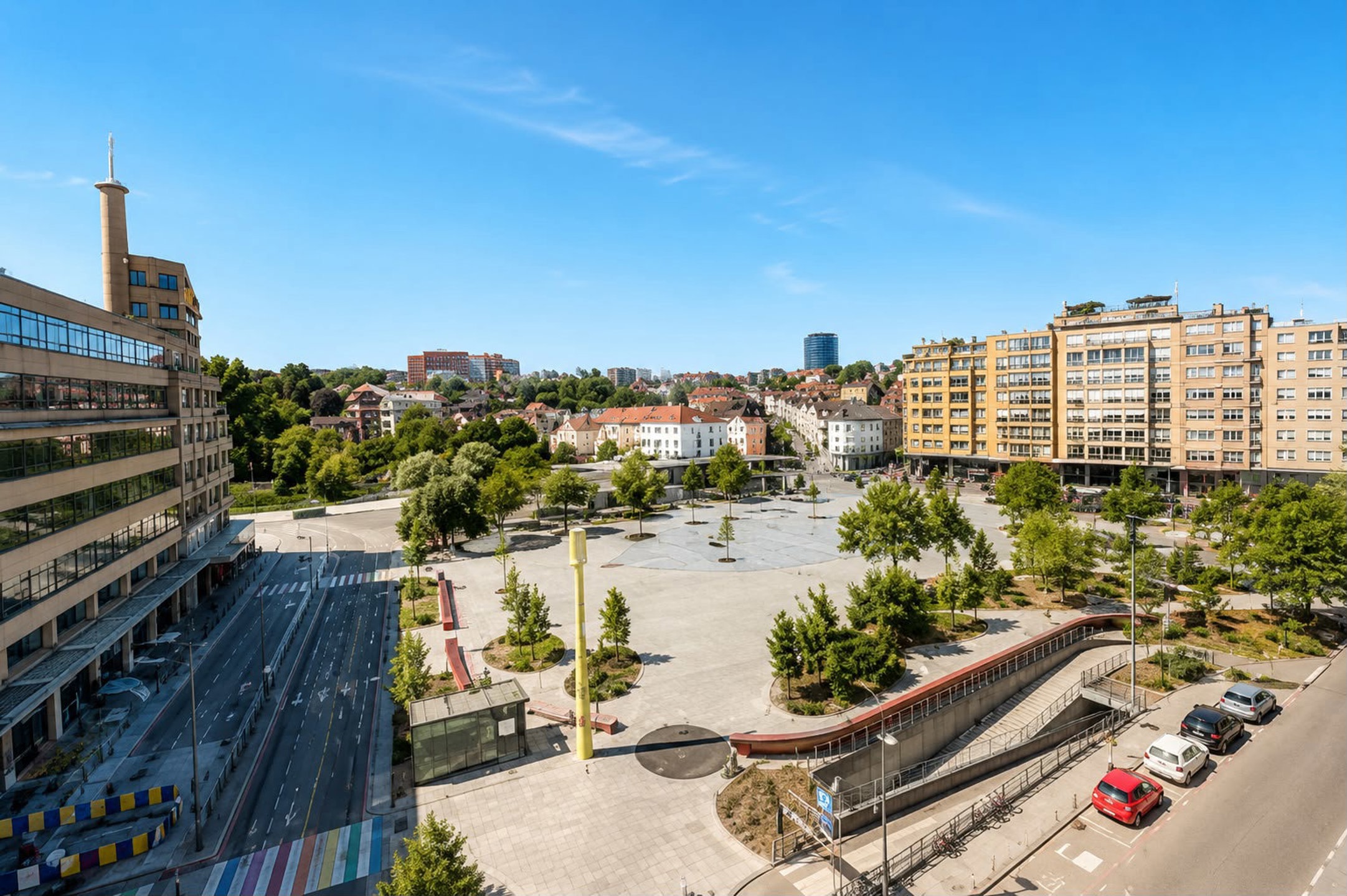appartement 1.395 € Ixelles Place Flagey 21 - 1050 Ixelles Appartement 2 chambres avec terrasses – Place Flagey Idéalement situé au cœur de la Place Flagey, au 6ᵉ étage d’un élégant immeuble, ce bel a — Logement à louer à Brussels